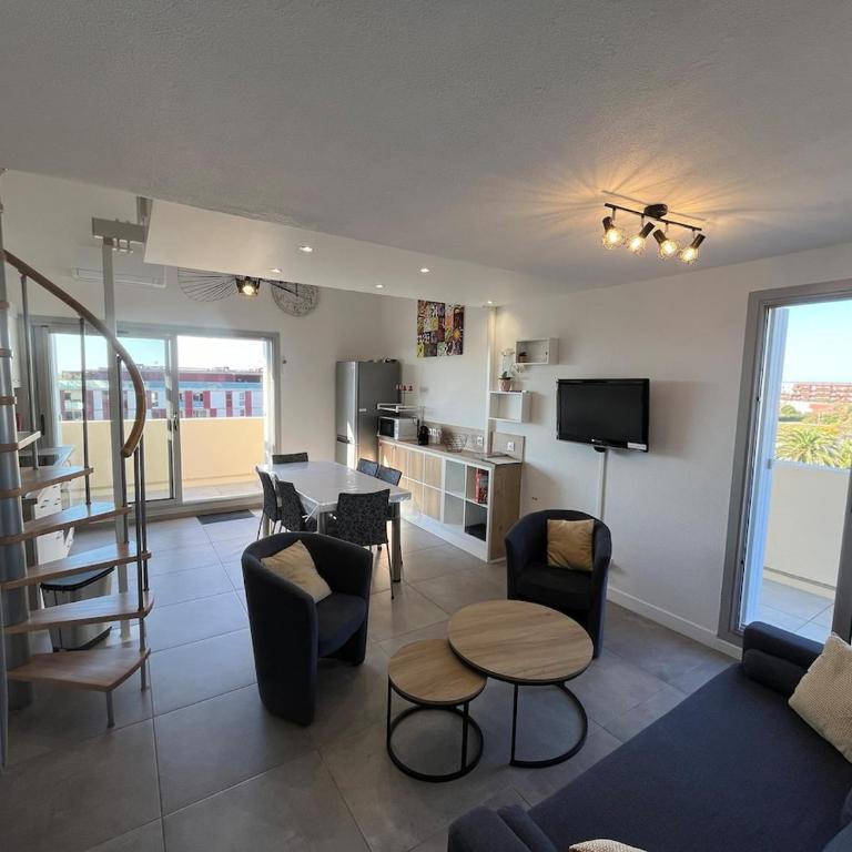 La Goelette T3 rayonnant parking 6 pers max - Appartement 3 Chambres - 4