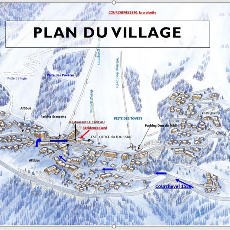 ski au pied, 3ch 2Sdb Garage Terrasse - Appartement - Vue sur Jardin - 65