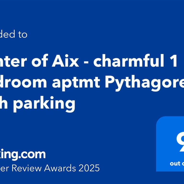 Centre d'Aix - charmant appartement 1 chambre Pythagore avec parking - Appartement 1 Chambre - 2