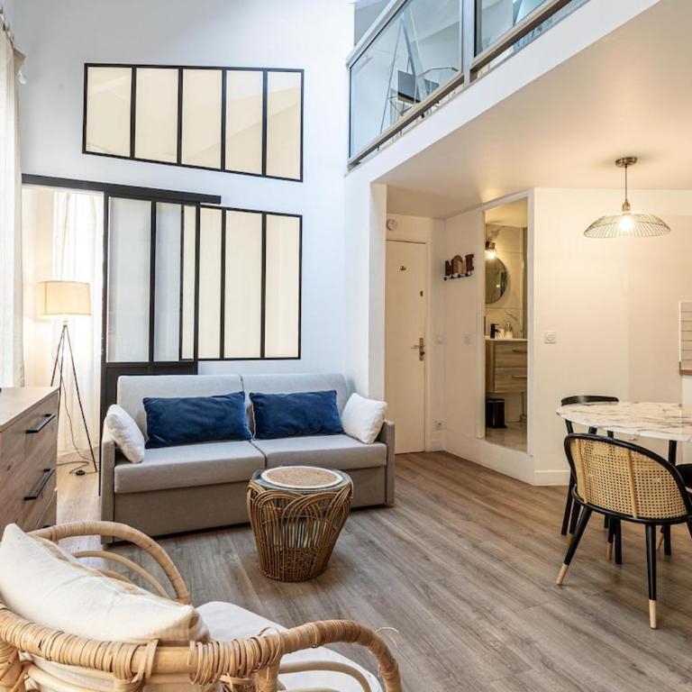 13 ANDRE2 - Very nice duplex apartment, 100m from La Croisette and beaches - Apartment mit 2 Schlafzimmern - 9