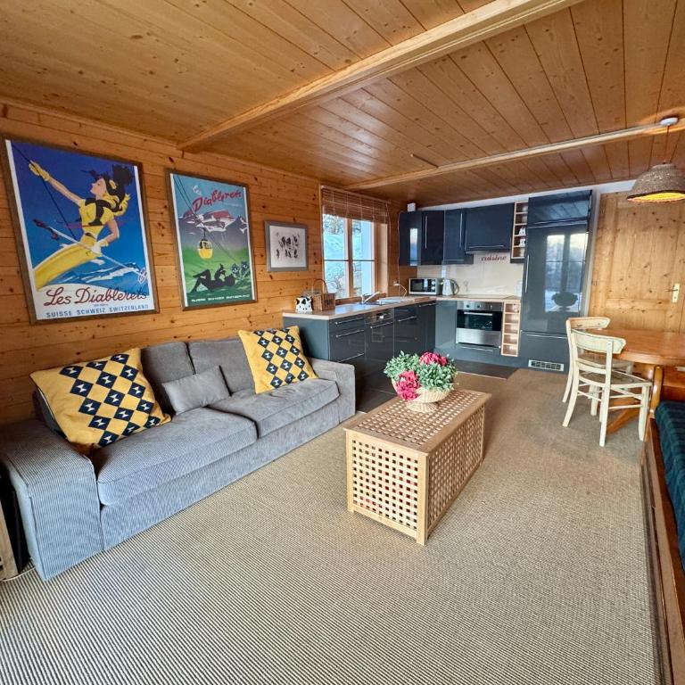 Luxury apartment in Les Diablerets - Apartment mit 3 Schlafzimmern und Bergblick - 4