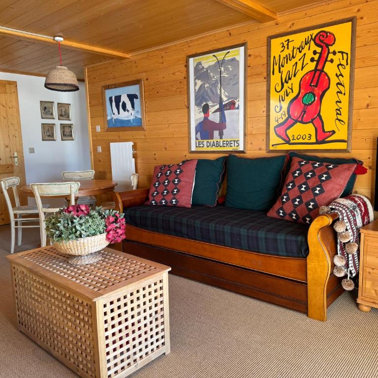 Luxury apartment in Les Diablerets - Apartment mit 3 Schlafzimmern und Bergblick - 8