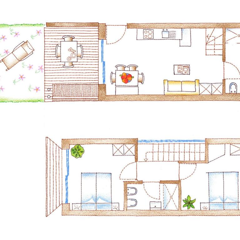 Babioshof - modern, spacious apartments with stunning view, 2 bedrooms & 2 bathrooms, pool & whirlpool, Südtirol Guest Pass in Kaltern-Caldaro - Apartment - auf 2 Etagen - 8