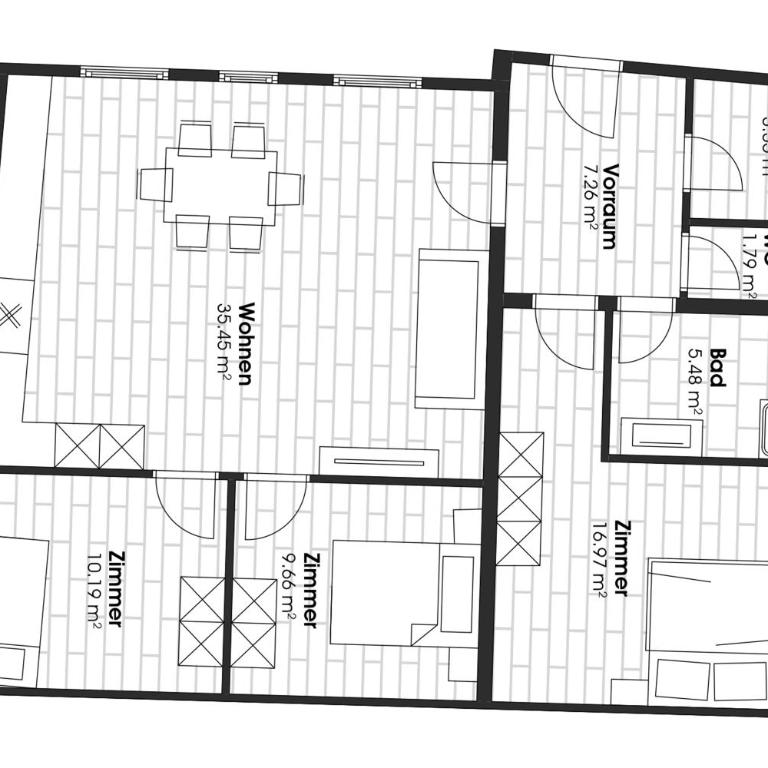 Centro 7 - Kristall Lungau - Appartement 3 Chambres - 10