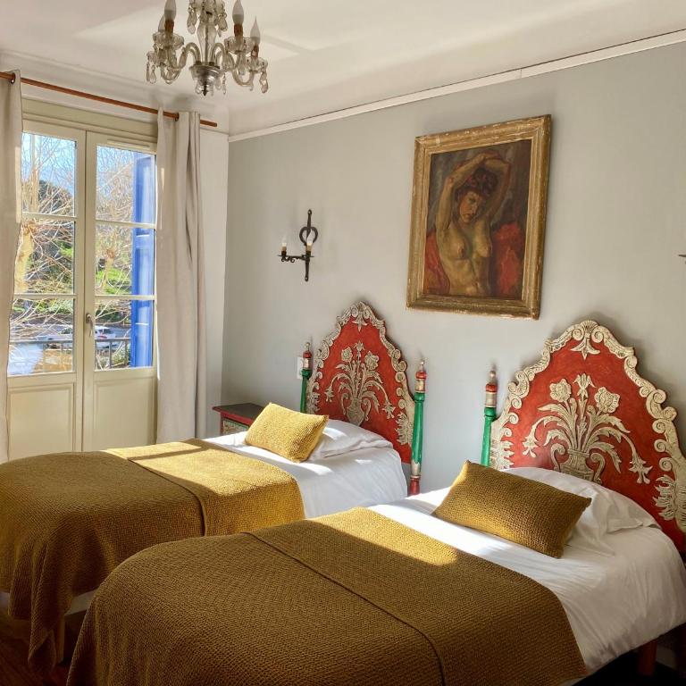 Hôtel des Templiers - Chambre Lits Jumeaux - 2