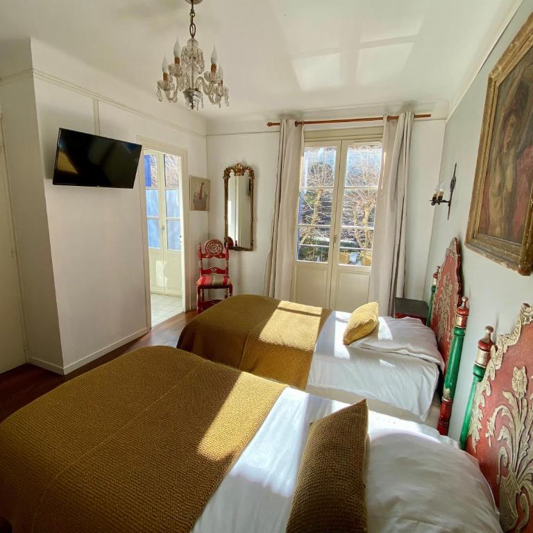 Hôtel des Templiers - Chambre Lits Jumeaux - 3