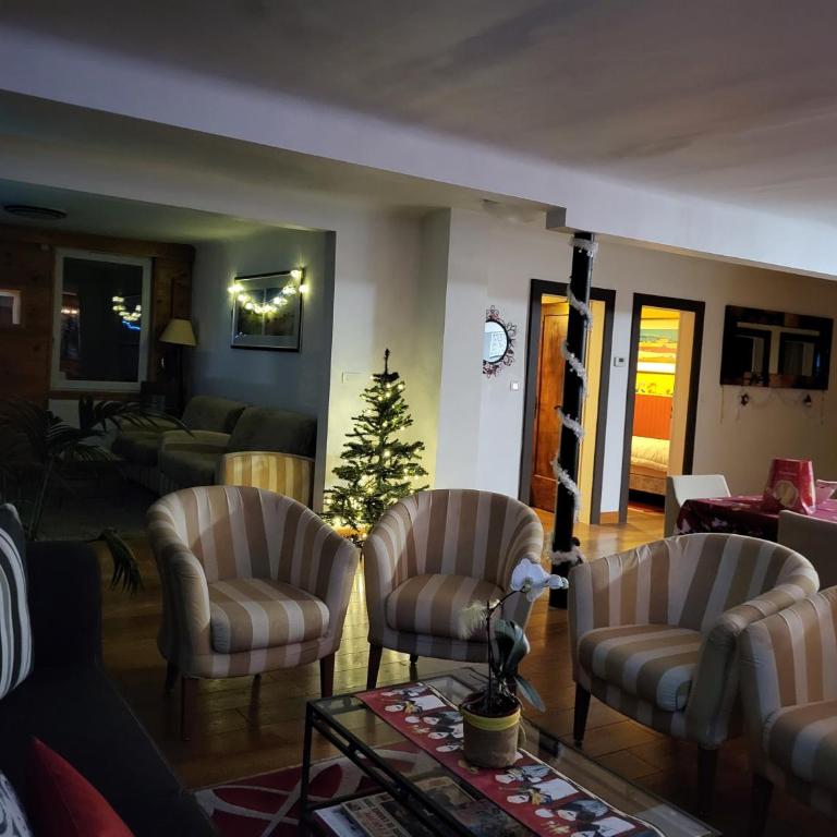 Dans un village savoyard a 1000 m d'altitude bel appartement spacieux de140m2 avec vue magnifique sur la montagne - Appartement avec Vue sur la Montagne - 42