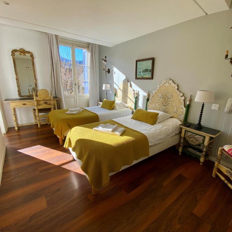 Hôtel des Templiers - Chambre Lits Jumeaux - 8