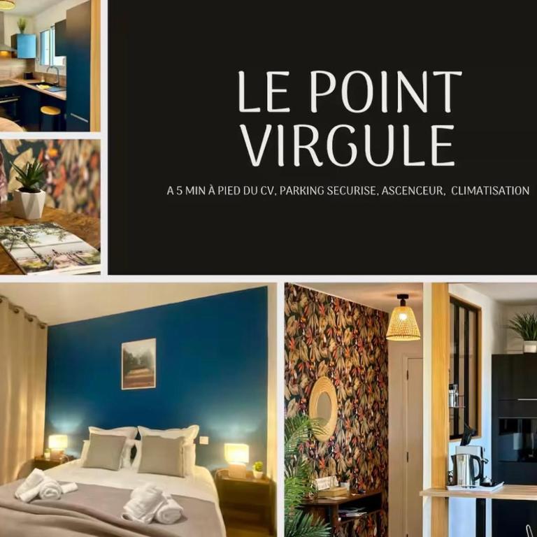 Le Point Virgule - Parking Privé - Clim - Appartement 2 Chambres - 1