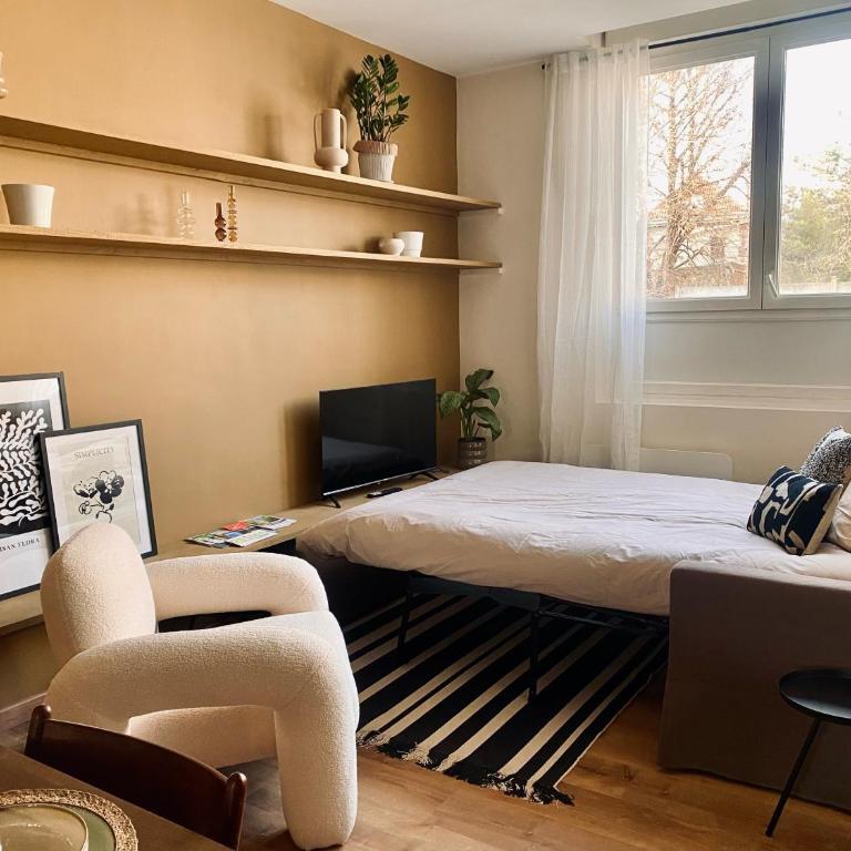 Le pétillant champenois, proche Cathédrale - Apartamento de 1 dormitorio - 7