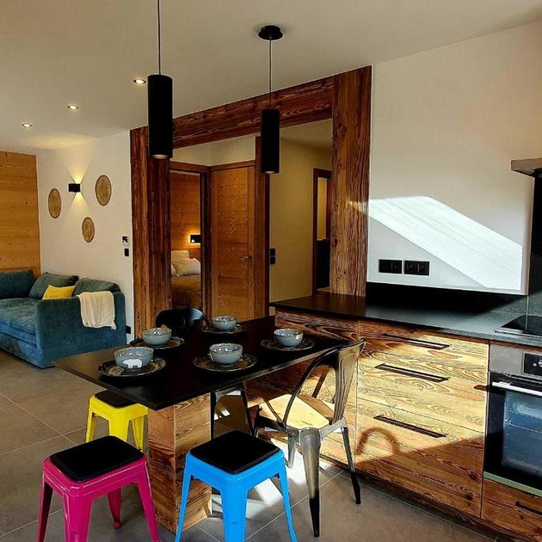 Chalet des Ours - 2 appartements 4 étoiles premium - 5 ou 6 personnes - Apartment mit 2 Schlafzimmern - 12