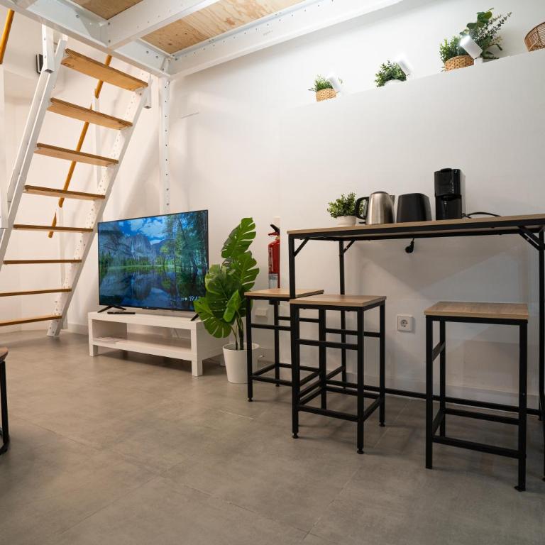 Loft a 10 min del centro histórico de madrid A - One-Bedroom Apartment - 13