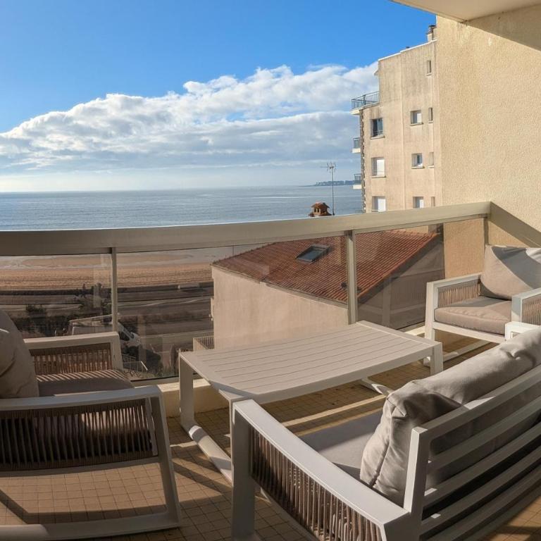 Face mer - Tyra - Apartment mit 2 Schlafzimmern, Terrasse und Meerblick - 8
