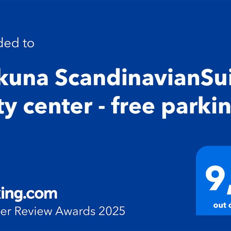 Hakuna ScandinavianSuite - city center - free parking - Apartment mit 2 Schlafzimmern - 2