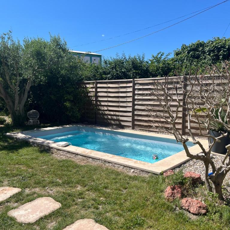 Sasha'blue-terrasse jardin-park-clim-piscine - Appartamento con 2 Camere da Letto - 8