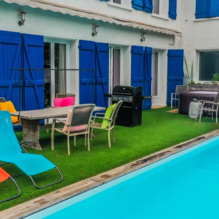 Détente Spa et Piscine au Bassin d'Arcachon - Two-Bedroom Apartment - 38