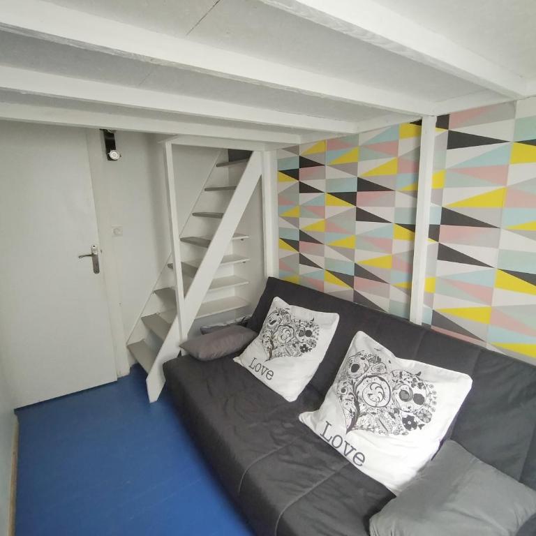 Au bonheur des voyageurs - Chambre Quadruple avec Salle de Bains Privative - 11