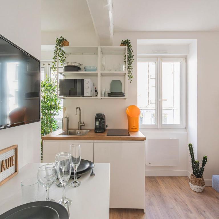 FLORA,centre Reims,parking privé - Apartment mit 1 Schlafzimmer - 14