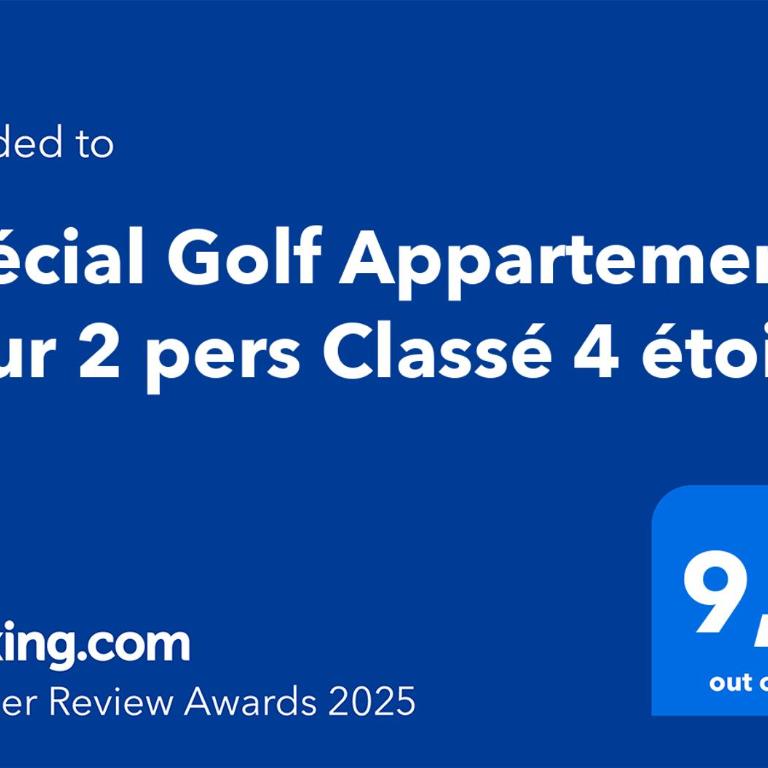 Spécial Golf Appartement pour 2 pers Classé 4 étoiles - Apartment mit 1 Schlafzimmer - 14