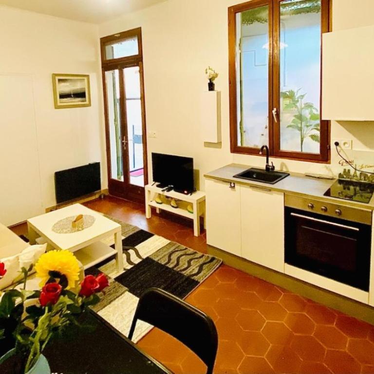 Maison proche plage et centre ville, climatisée avec ménage, draps et serviettes inclus - Maison 1 Chambre - 15