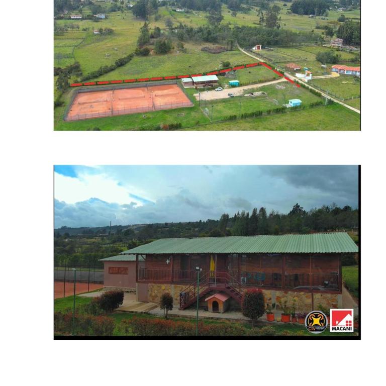 Casa y tenis de campo - Four-Bedroom House - 1