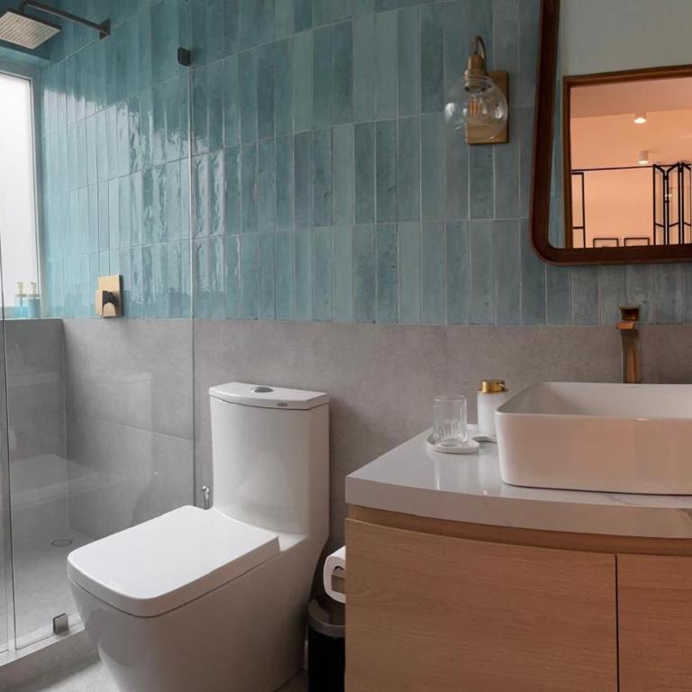 Bright & sweet unit in the heart of Polanco. - Habitación Doble Deluxe con balcón - 13