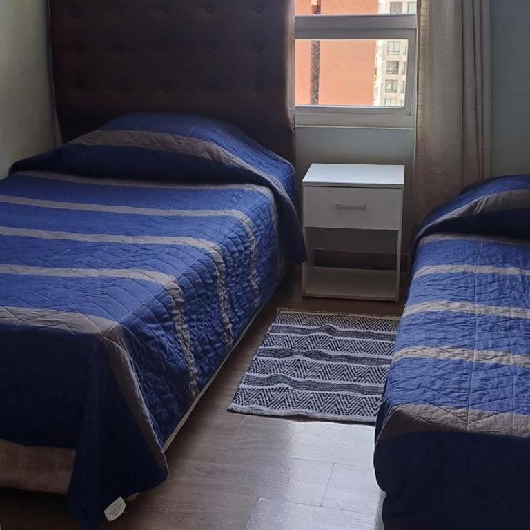 Excelente Habitación en Centro de Santiago - Habitación Doble - 1 o 2 camas - 1