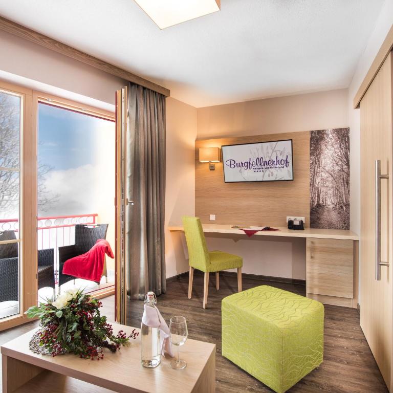 Der Burgfellnerhof - Adults Only - Junior Suite mit einem Balkon oder einer Terrasse - 5