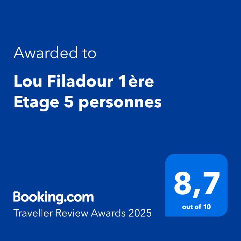 Lou Filadour 1ère Etage 5 personnes - Apartamento - 34