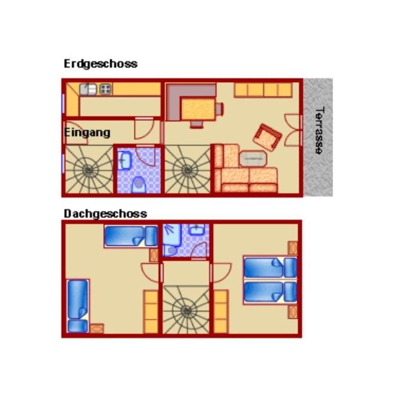 Ferienhaus Biberweg im Feriendorf Reichenbach 09 - Haus mit 2 Schlafzimmern - 16