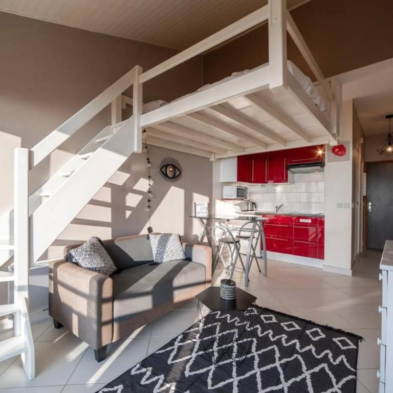La lumière du lac, duplex avec vue lac, parking - Studio avec Vue sur Lac - 16