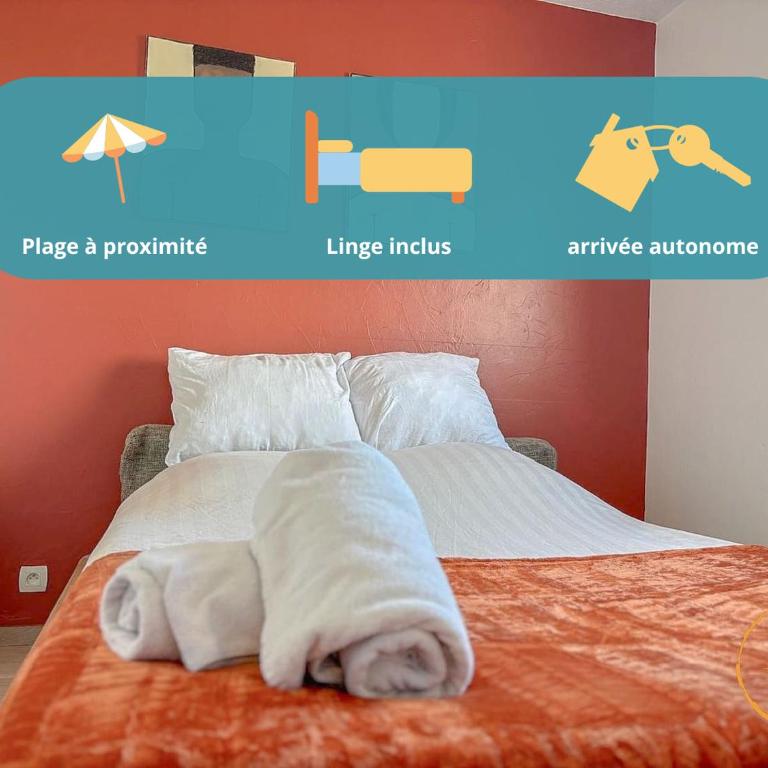 Sable d'or, Carnon Plage, Parking Gratuit - Appartement 1 Chambre - 4