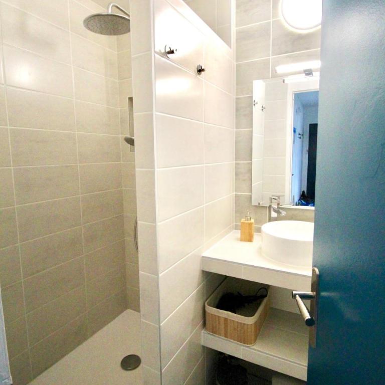 T3 climatisé, face plage de Canet Sud, double parking, WIFI, Linge et ménage inclus - Appartamento con 2 Camere da Letto e Vista Mare - 6