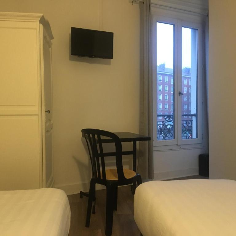 le paris saint ouen - Chambre Double - 4