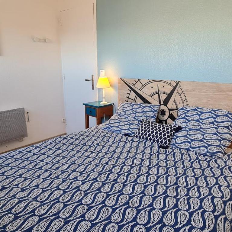 T3 climatisé, face plage de Canet Sud, double parking, WIFI, Linge et ménage inclus - Appartamento con 2 Camere da Letto e Vista Mare - 10