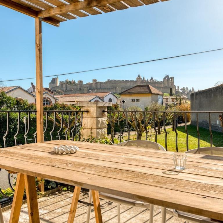 La maison Auguste - vue imprenable sur la Cité - Ferienhaus mit 3 Schlafzimmern - 1