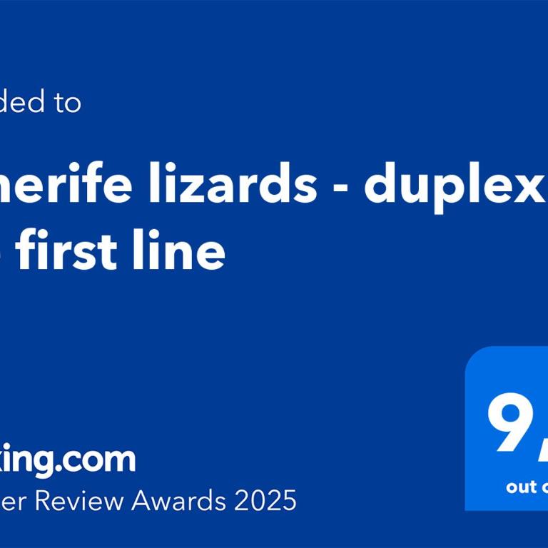 Tenerife lizards - duplex in the first line - Casa de 2 dormitorios - 4