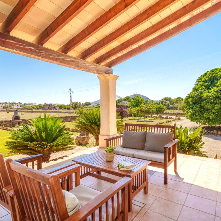 Villa Can Mosca, garden and swimming pool close to beach - Villa de 3 dormitorios - 10