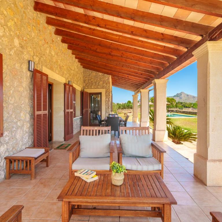 Villa Can Mosca, garden and swimming pool close to beach - Villa de 3 dormitorios - 13