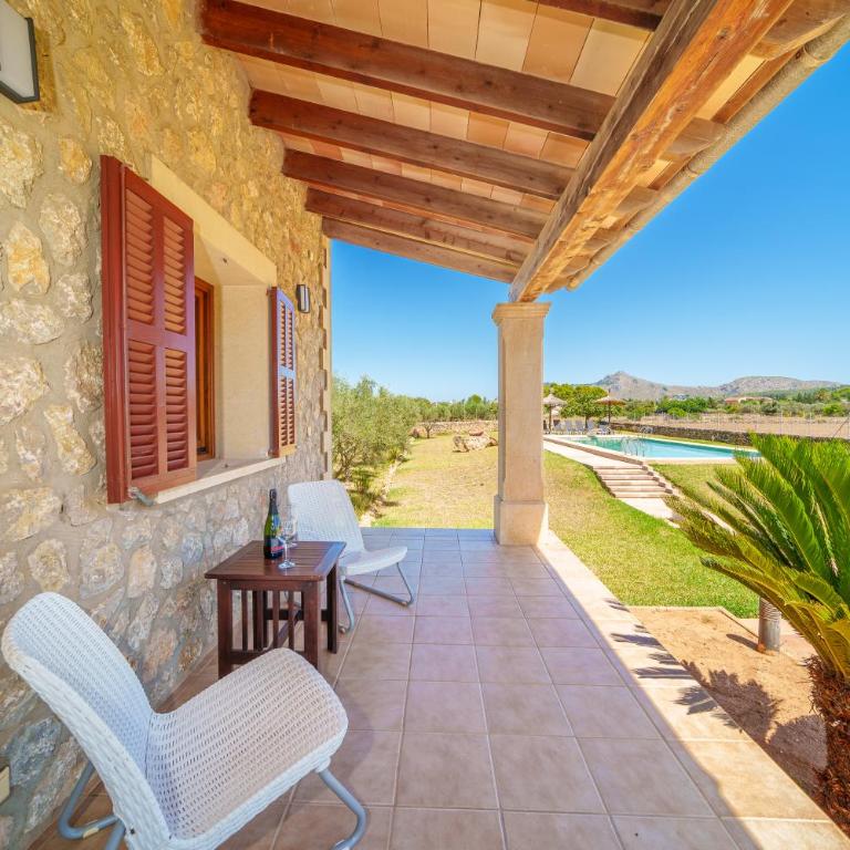Villa Can Mosca, garden and swimming pool close to beach - Villa de 3 dormitorios - 16