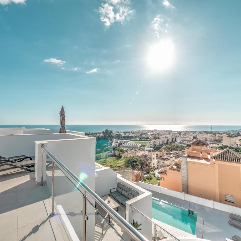 Luxurious townhouse with view, 3 terraces and pool - Casa de 2 dormitorios - 18
