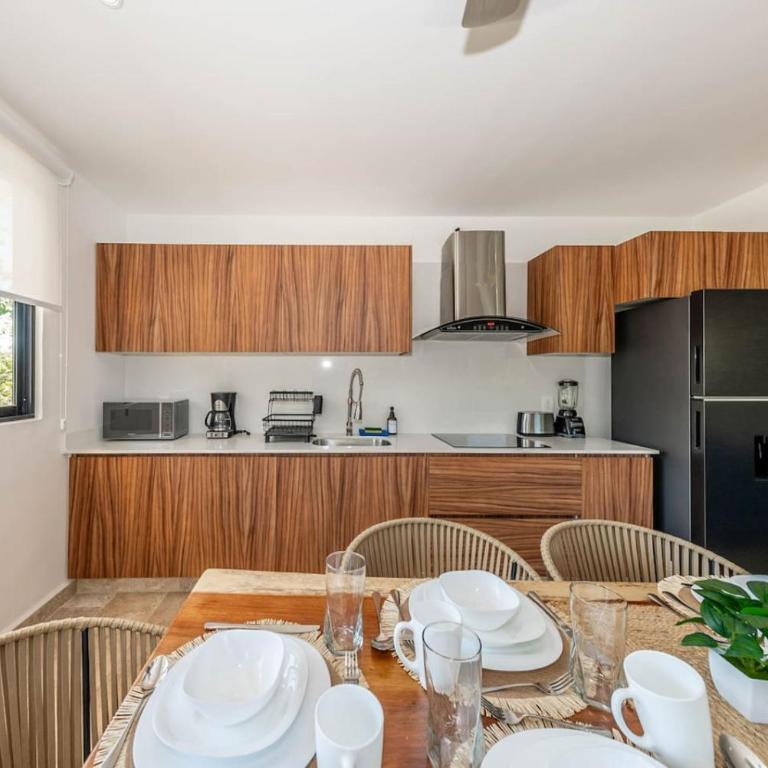 Lux 2 BD with Balcony and Rooftop Pool at Aldea Zama - Apartment - 8