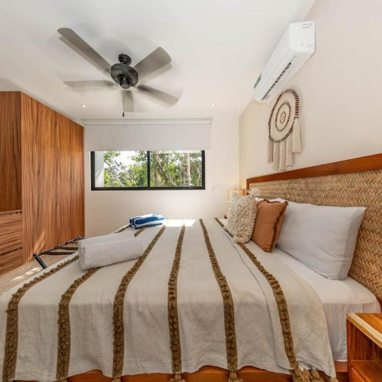 Lux 2 BD with Balcony and Rooftop Pool at Aldea Zama - Apartment - 33