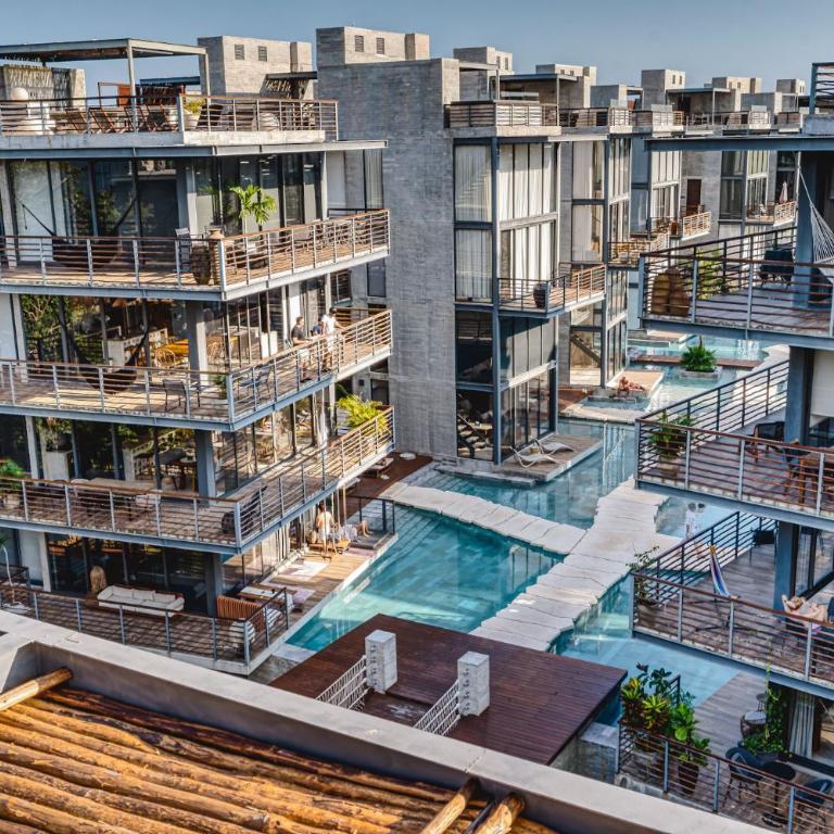 Classy 1BR on Private Cenote Big Gym Roof Pool - Apartamento de 1 dormitorio - 8