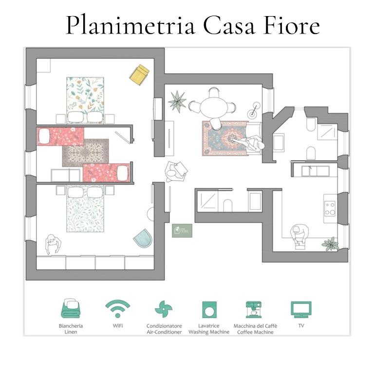 Casa Fiore - Appartamento con 3 Camere da Letto - 6
