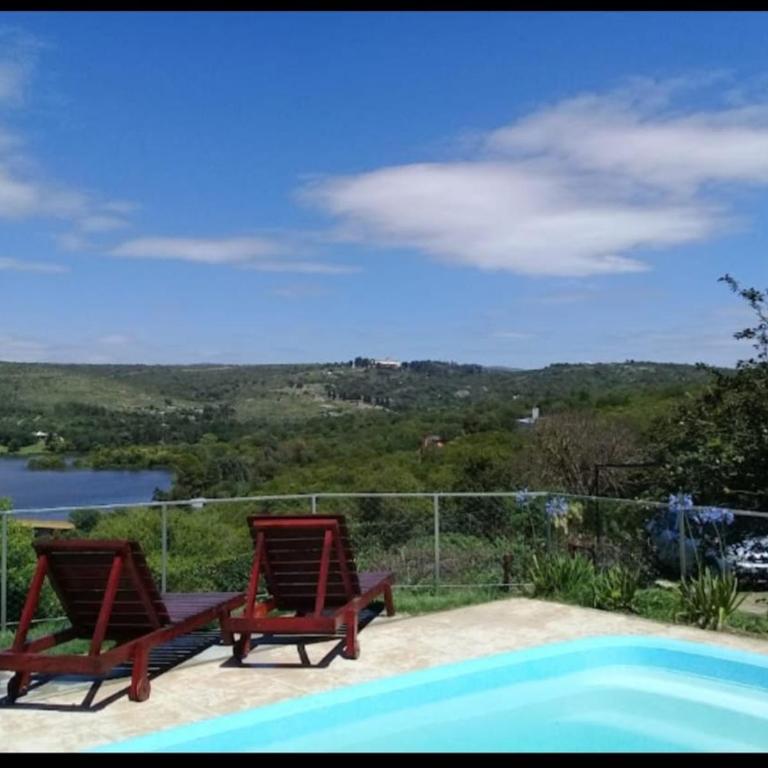 Cabañas Club del Lago - Bungalow con balcón y vistas al lago - 15