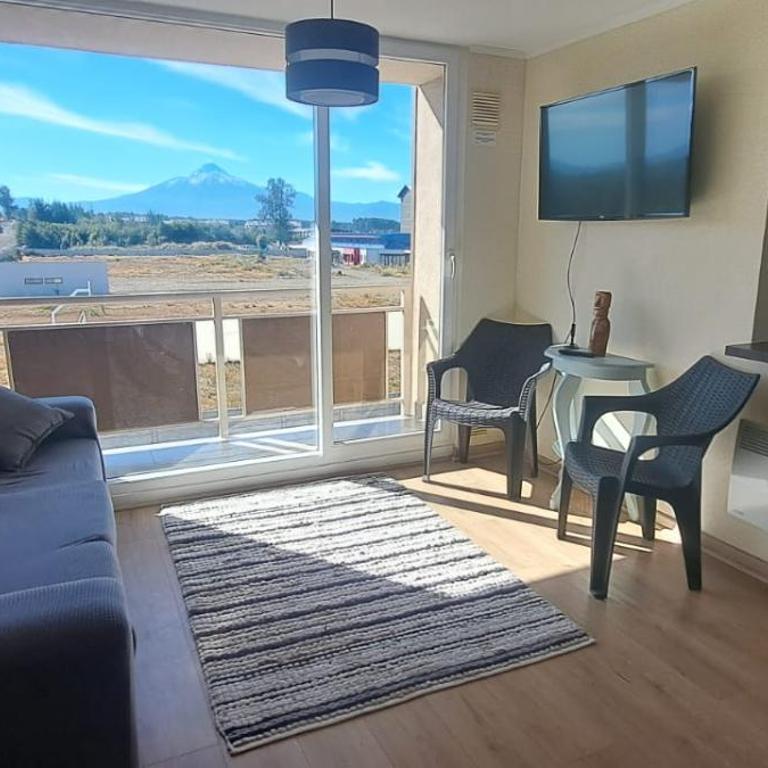 Departamento en Villarrica con Vista Volcán en condominio - Apartamento de 3 dormitorios - 3