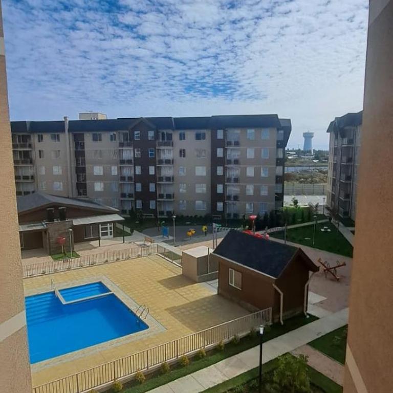 Departamento en Villarrica con Vista Volcán en condominio - Apartamento de 3 dormitorios - 5