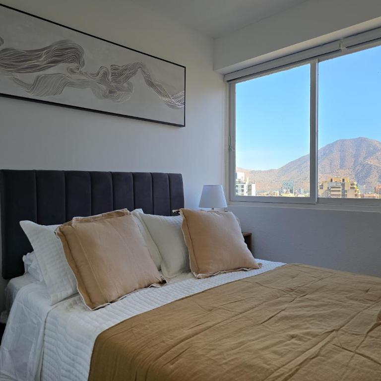 Vista increíble a pasos del Parque Arauco - Apartamento - 2