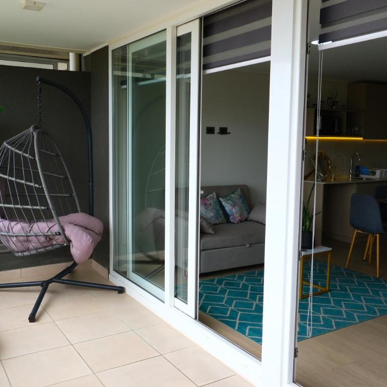 Hermoso y moderno departamento, nuevo, a pasos de la Quinta Vergara, cercano a los mejores atractivos de viña del mar, con maravillosa vista - Apartamento de 1 dormitorio - 53